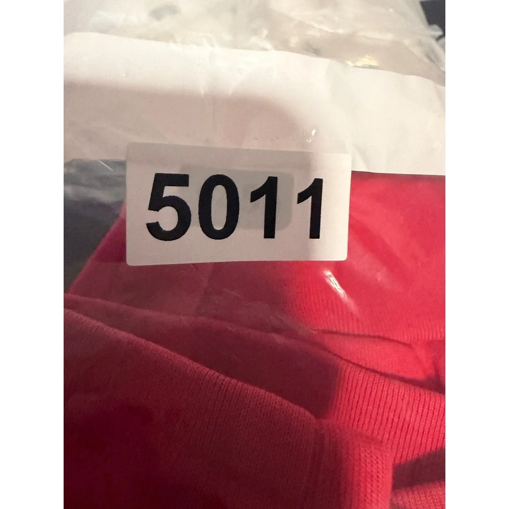 True Religion Mens Joggers Medium Red Chain Link Graphic Sweatpants